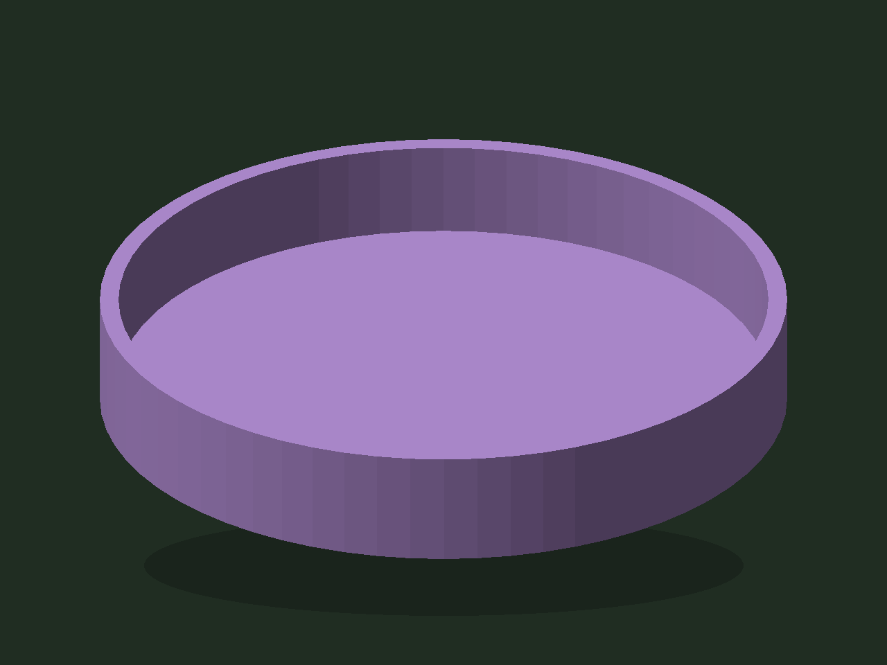 3D render of Pocket tray